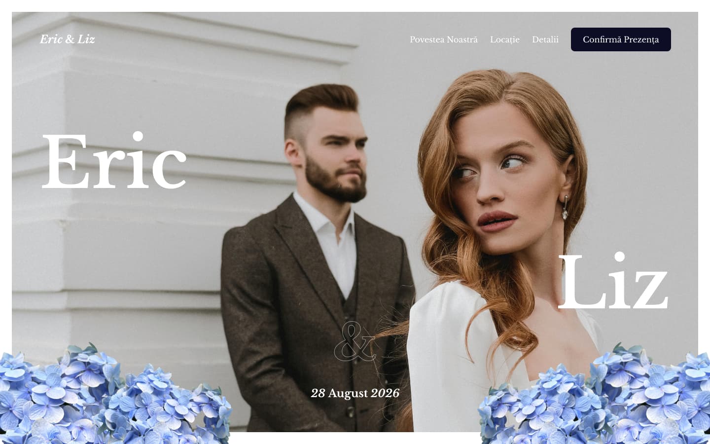 Previzualizare desktop — Hortensia